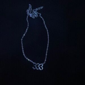 Angel number 333 necklace from earthbound